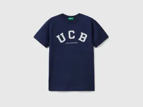 100% cotton t-shirt with logo