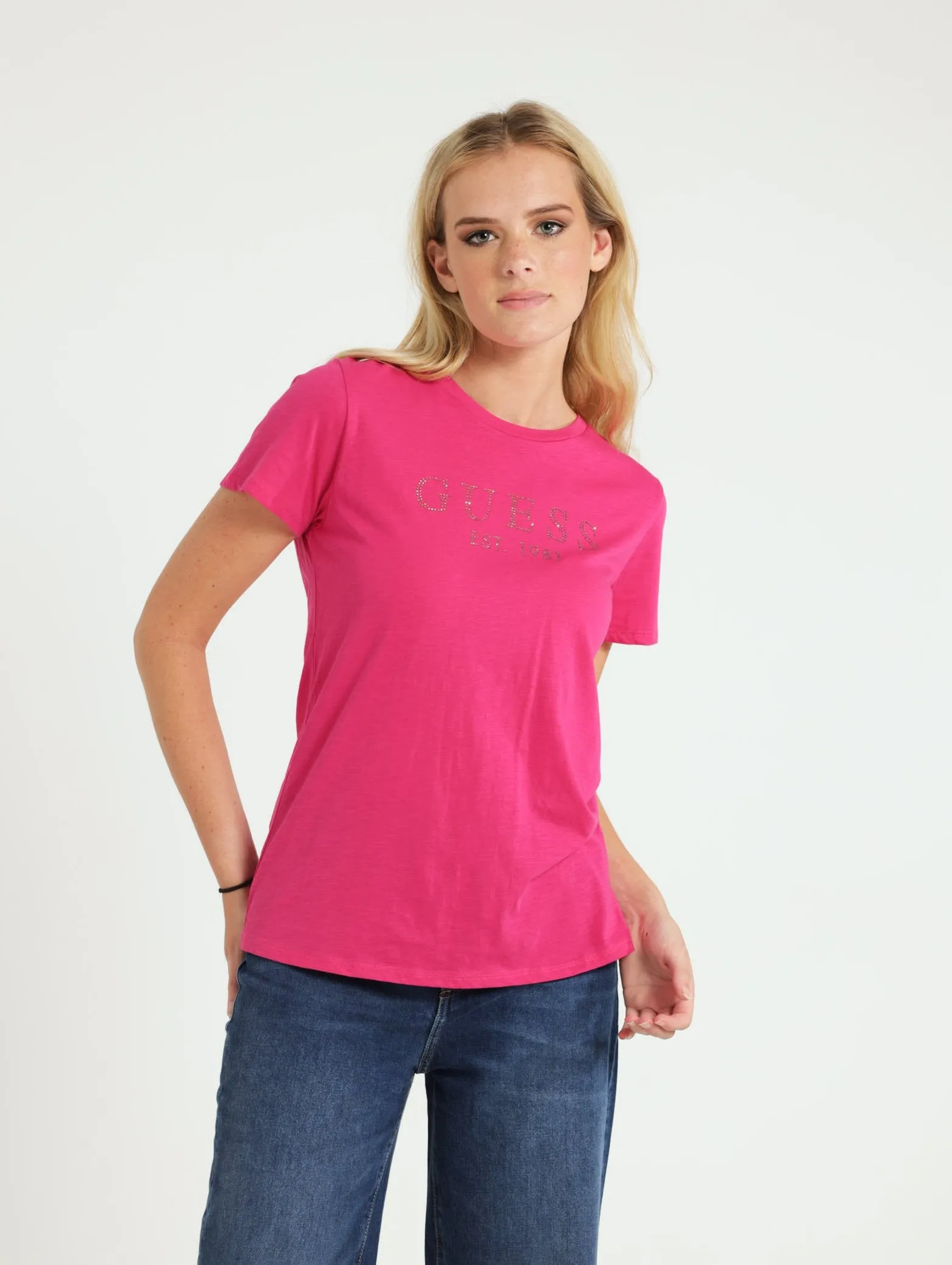 1981 Crystal Easy Tee - Pink