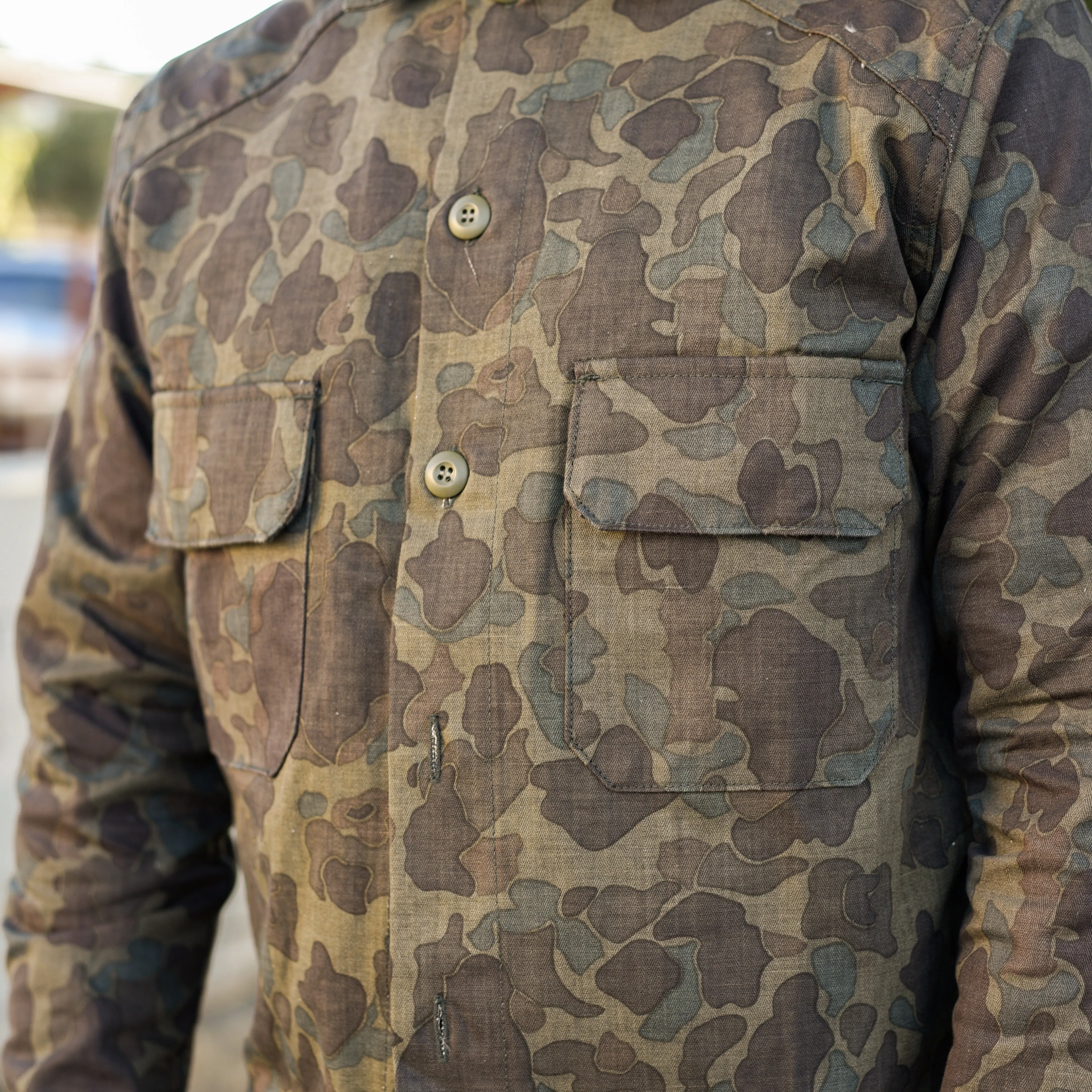 3sixteen Officer Shirt Frog Camo FINAL SALE