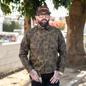 3sixteen Officer Shirt Frog Camo FINAL SALE