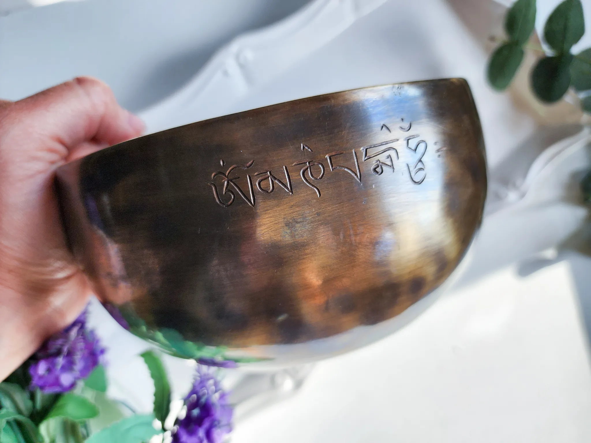 6 Tibetan Full Moon Singing Bowl