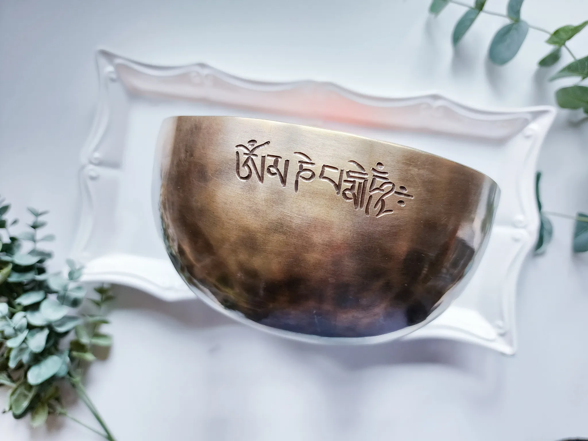 6 Tibetan Full Moon Singing Bowl