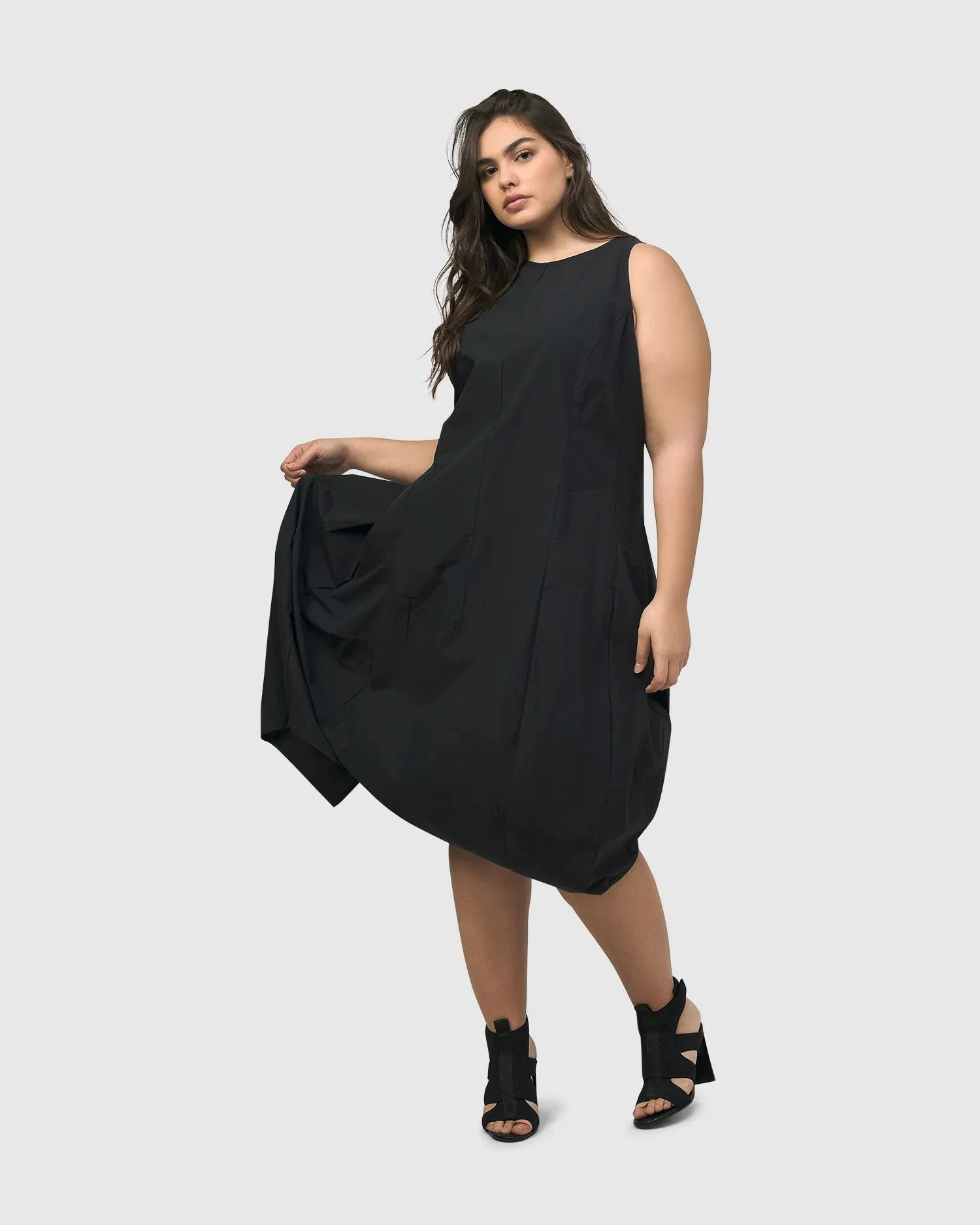 Alembika Urban SOHO Sleeveless Cocoon Dress, Style #UD107