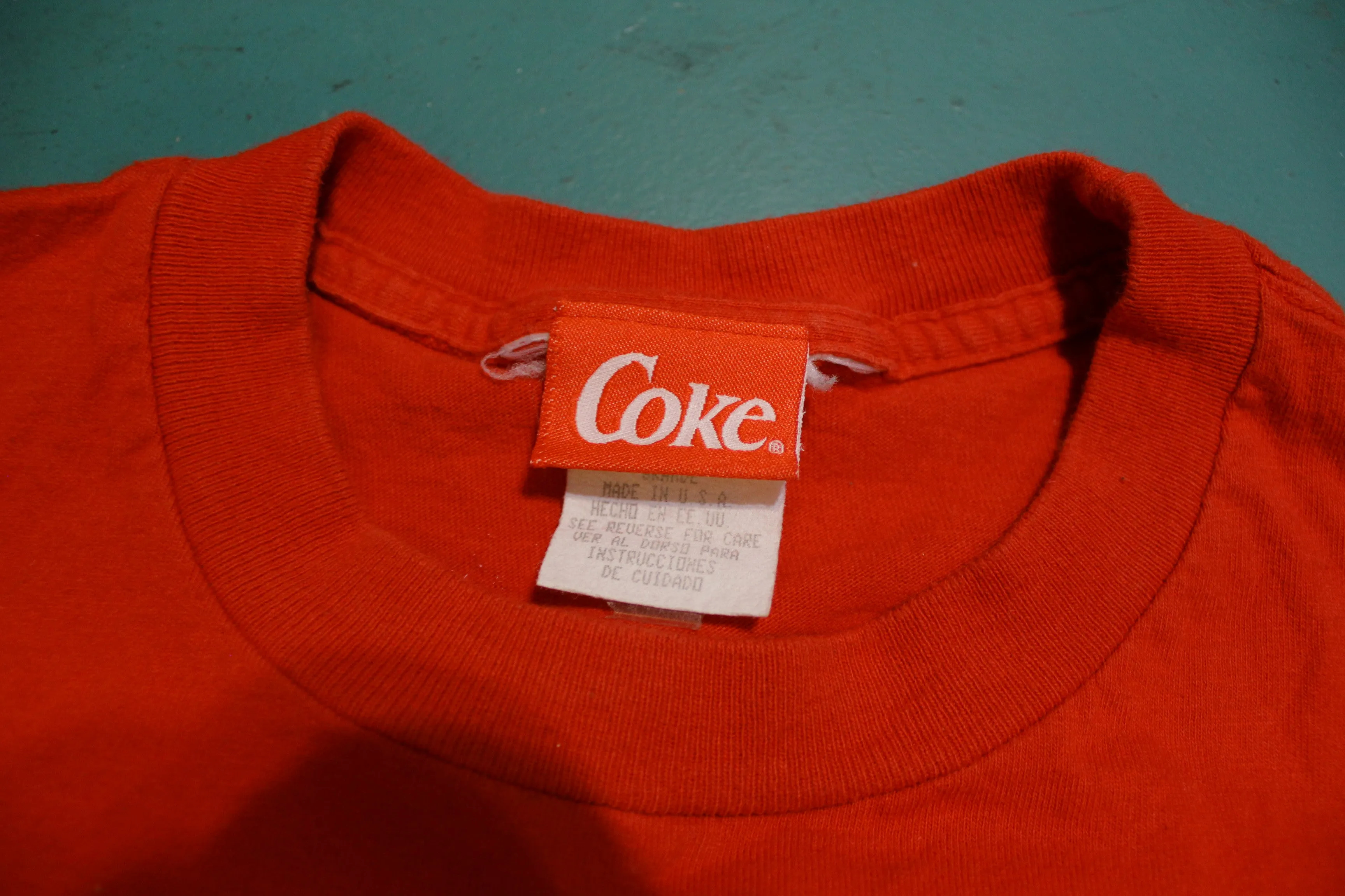 Always Coca-Cola 1994 Front and Back Graphic Vintage 90's T-shirt