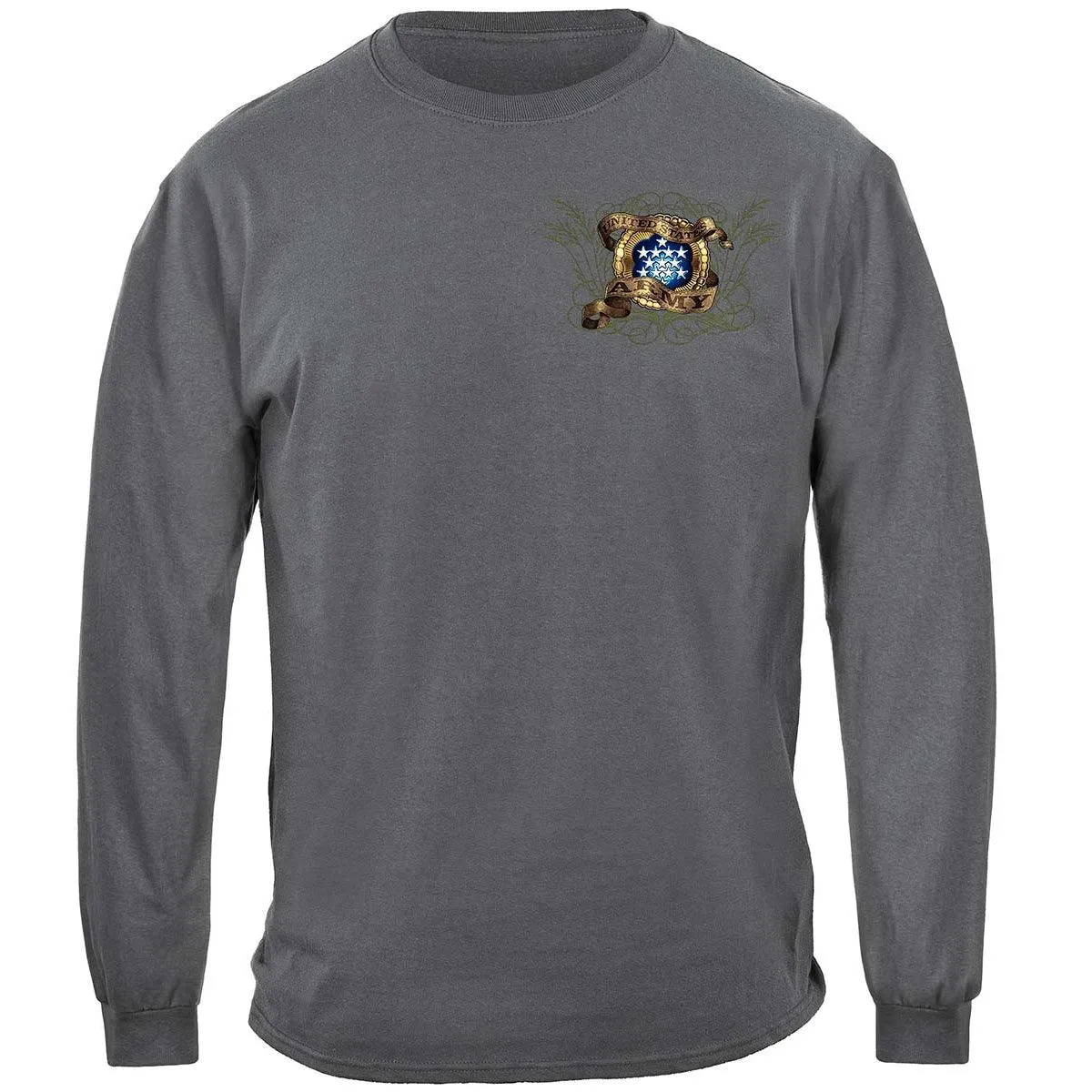 Army Shield And Eagle Long Sleeve