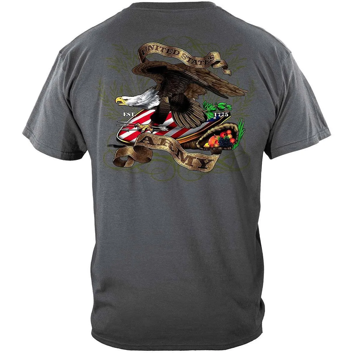 Army Shield And Eagle Long Sleeve