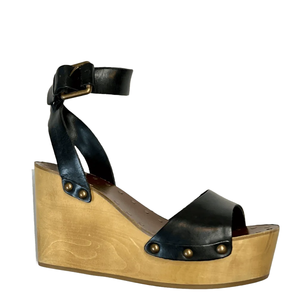 ASH Women's •Vivian• Wood Platform  Sandal