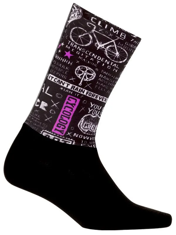 Bike Graffiti Aero Cycling Socks