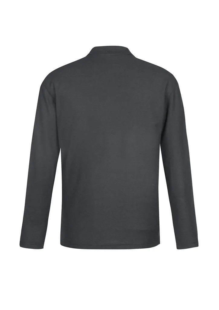 Biz Collection Crew Mens L/S Polo (P400ML)