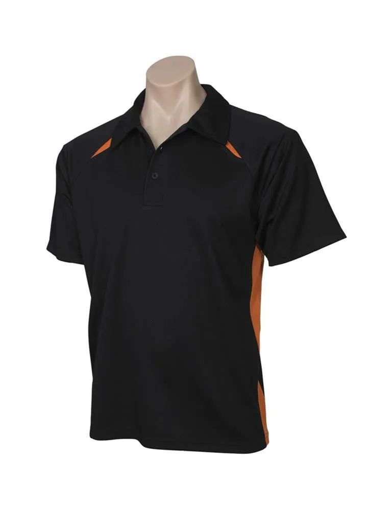 Biz Collection  Mens Splice S/S Polo 1st (10 Colour) (P7700)