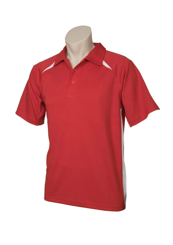 Biz Collection  Mens Splice S/S Polo 1st (10 Colour) (P7700)