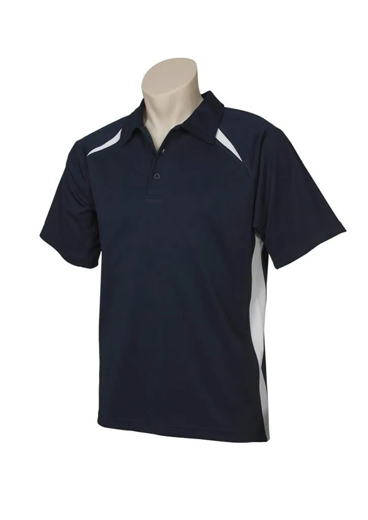 Biz Collection  Mens Splice S/S Polo 1st (10 Colour) (P7700)