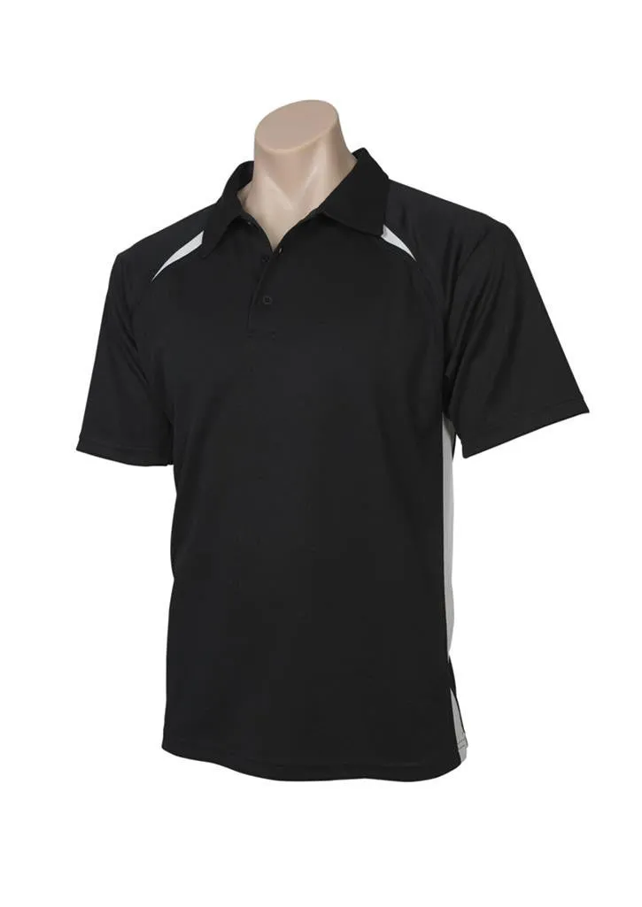 Biz Collection  Mens Splice S/S Polo 1st (10 Colour) (P7700)