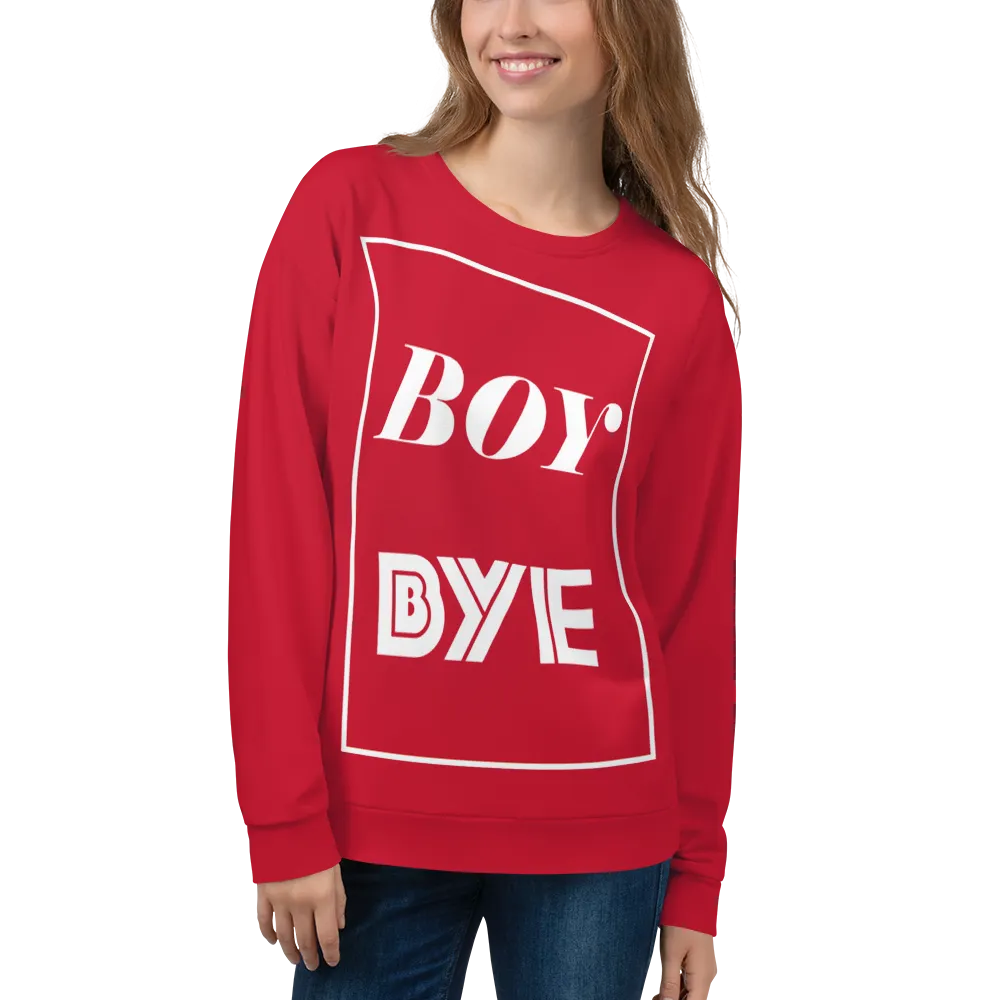 Boy BYE Sweatshirt (Red)