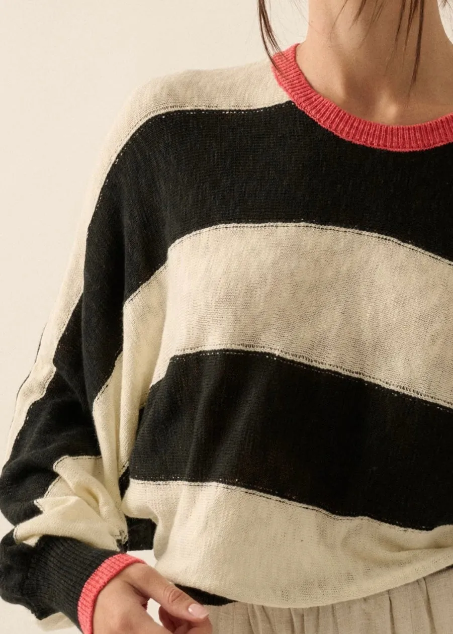 Brianna Striped Sweater