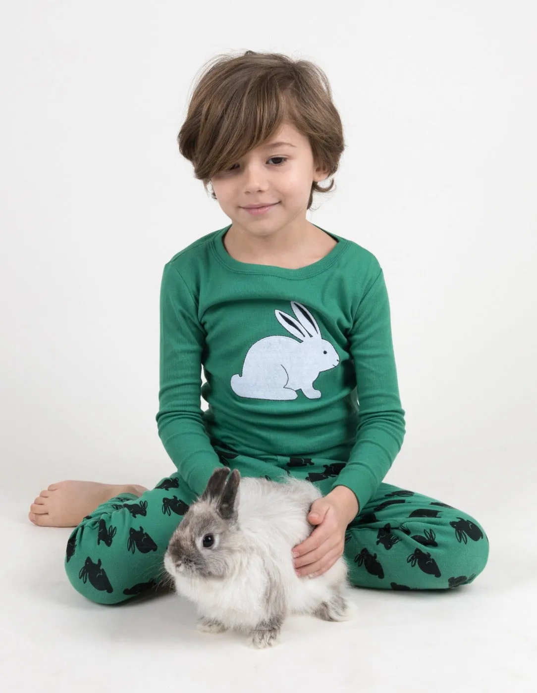 Bunny Rabbit Matching Family Pajama Set