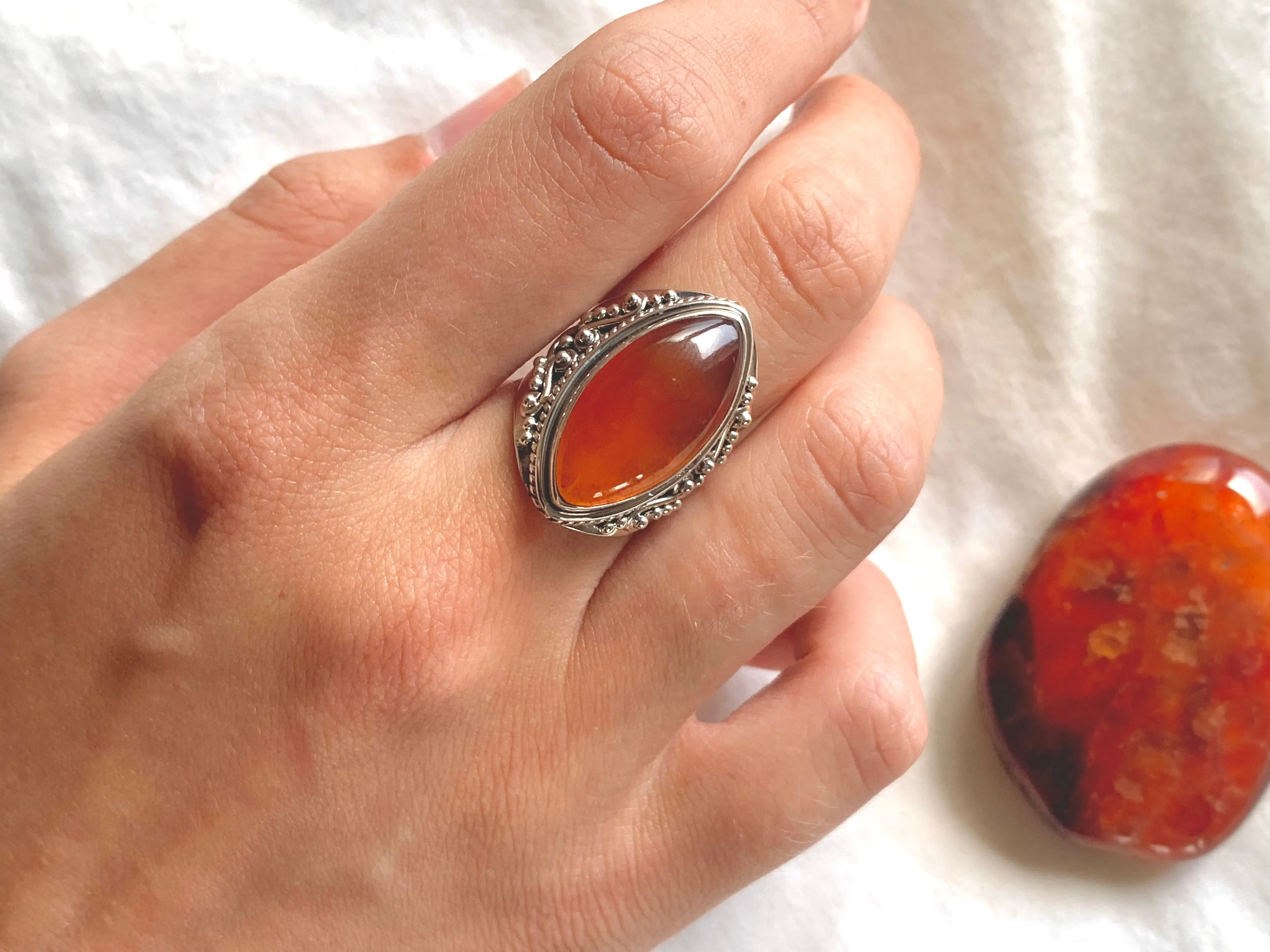 Carnelian Kai Ring