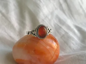 Carnelian Melita Ring (US 8)