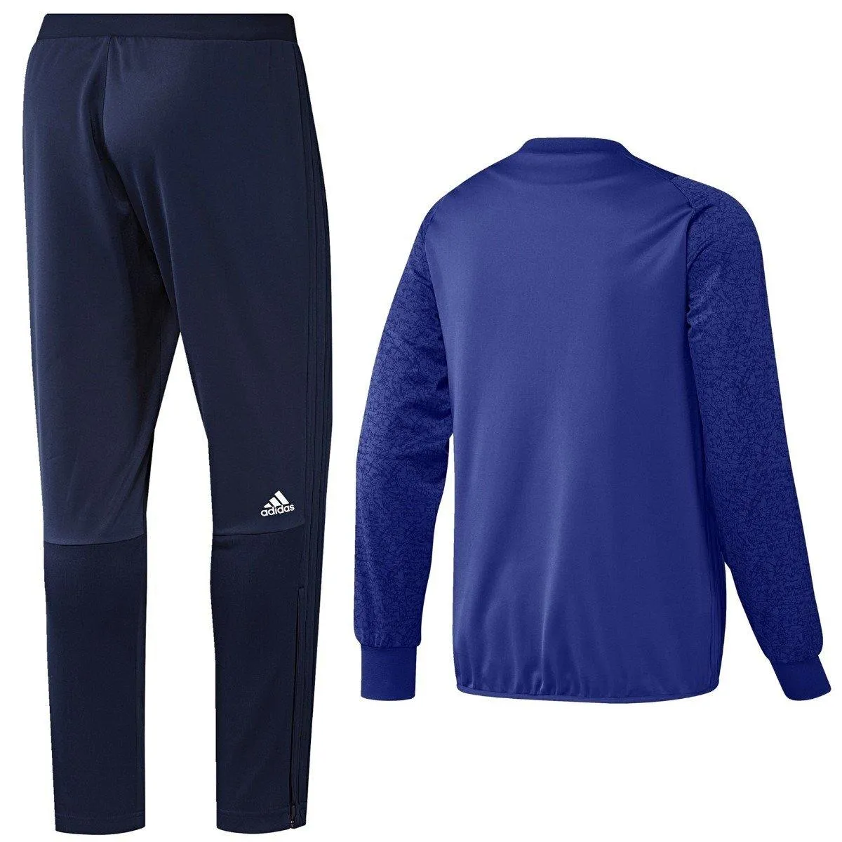 Chelsea Cups Blue Training Sweat Soccer Tracksuit 2016/17 - Adidas