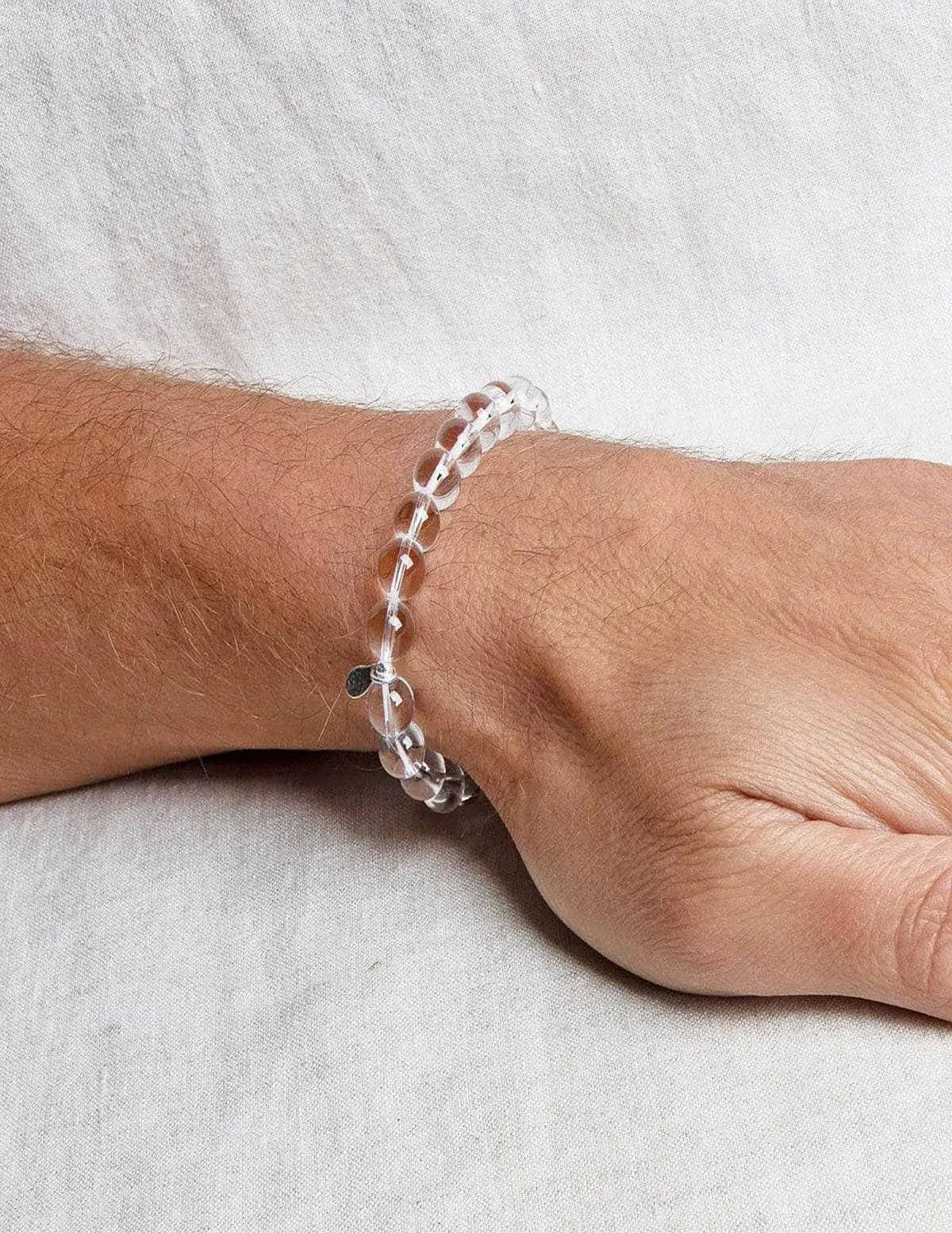 Clear Quartz Energy Bracelet 8mm