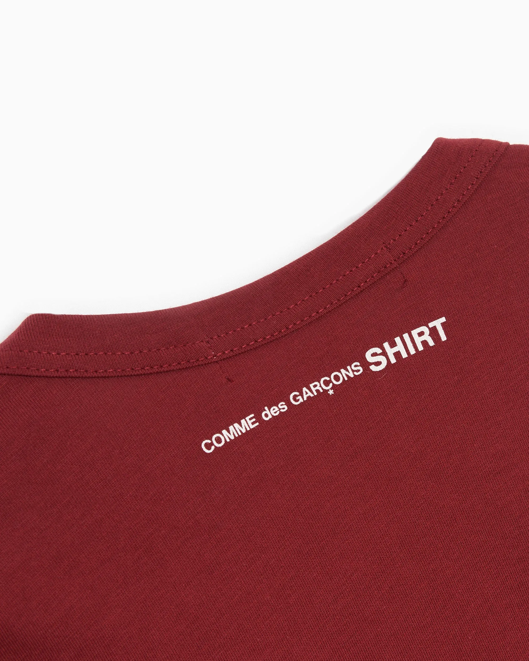 Comme Des Garcons Shirt Mens Knit LS Tee