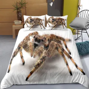 Cute Jumping Spider Bedding Set