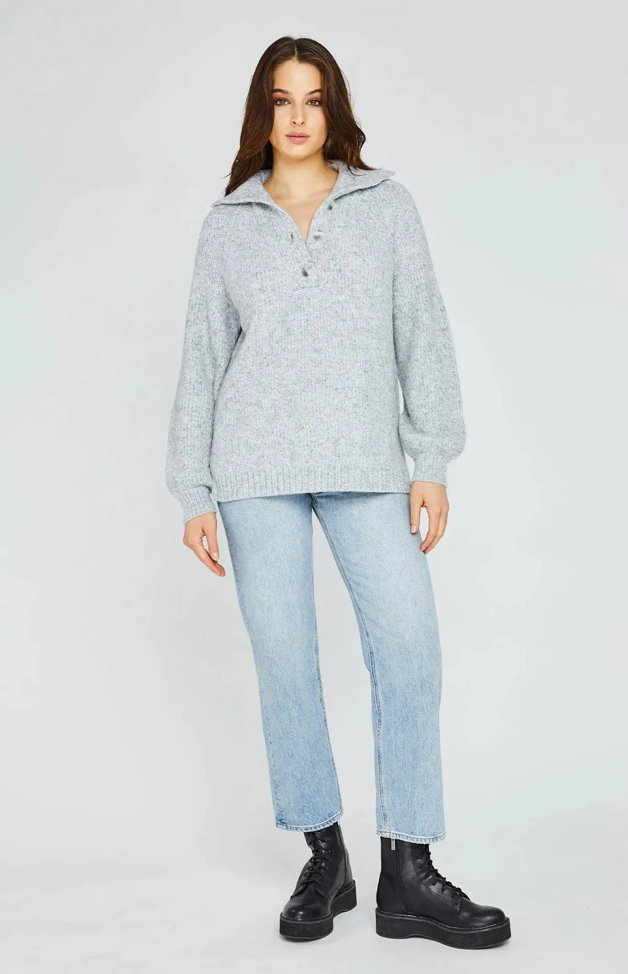 Gentle Fawn Alden Sweater | Heather Grey