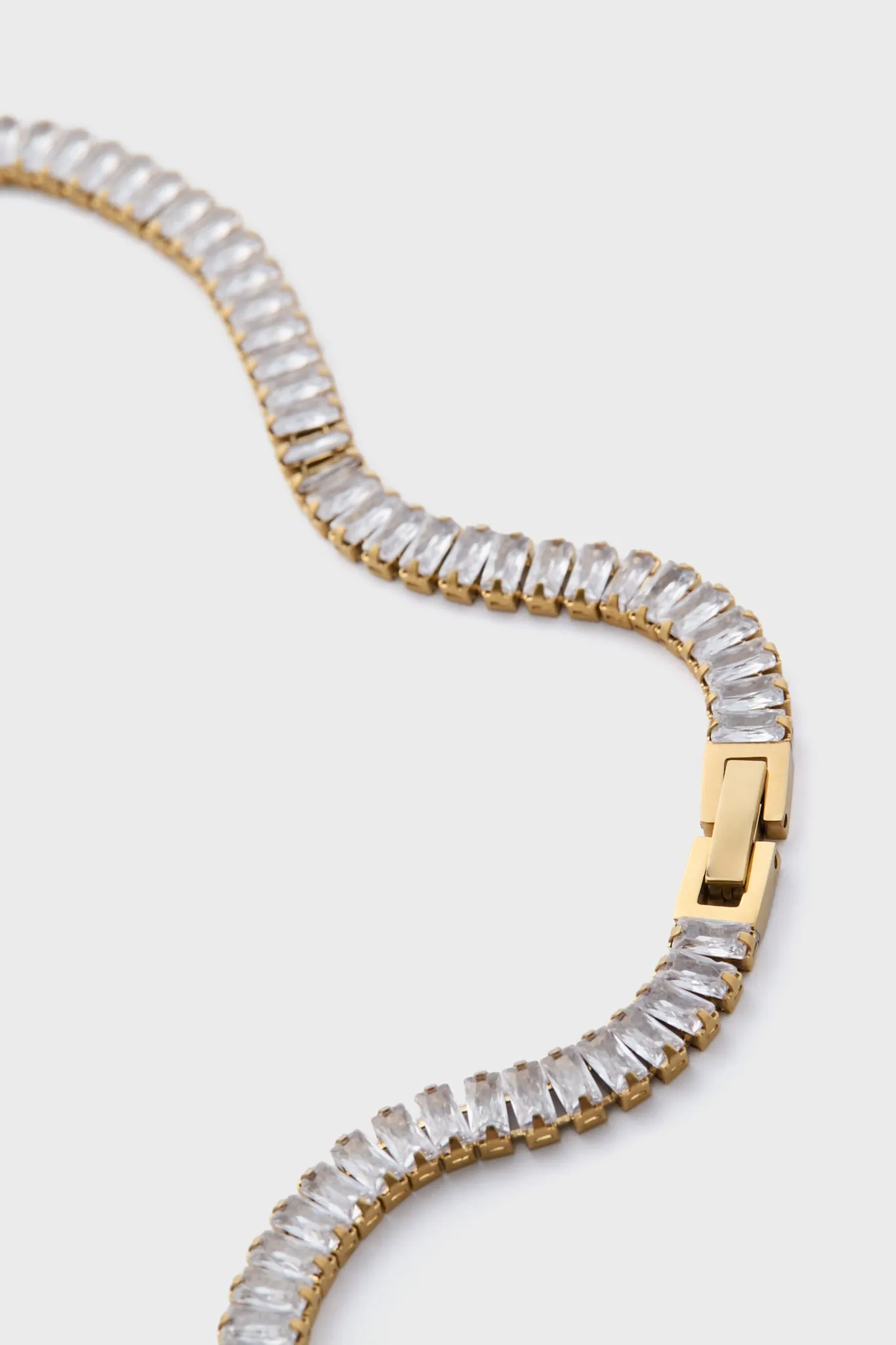 Gold Tennis Necklace