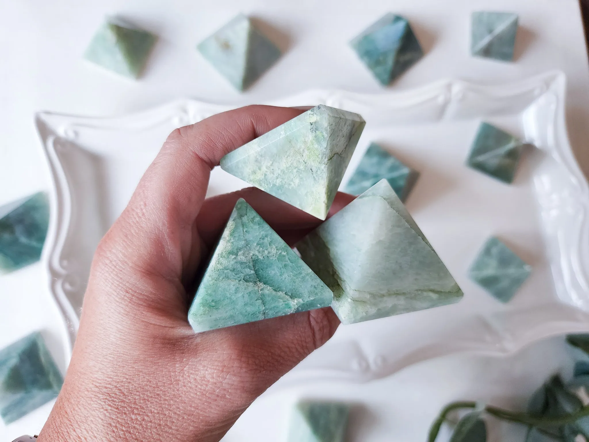 Green Aventurine Pyramid