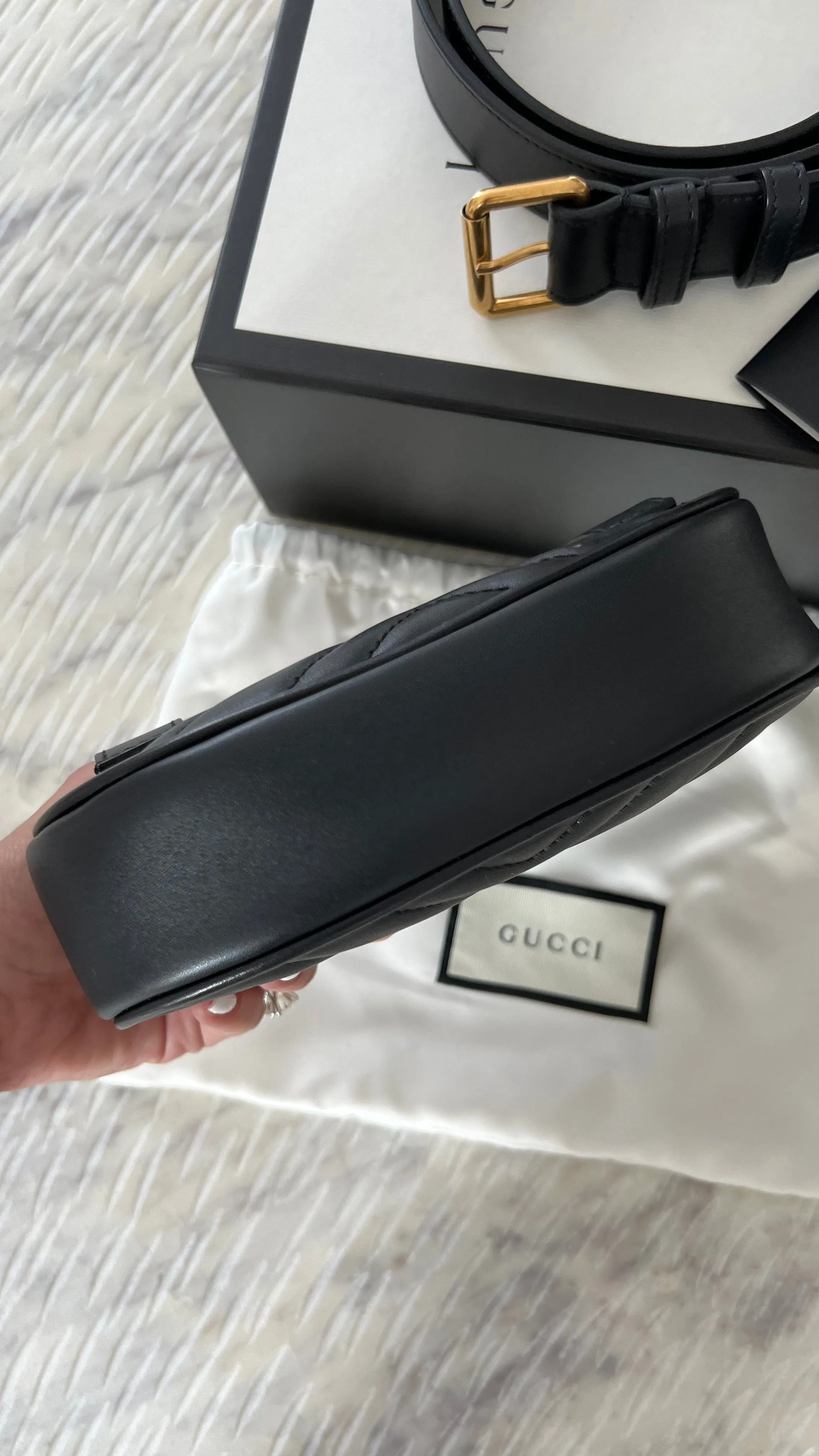 GUCCI GG Marmont Belt Bag