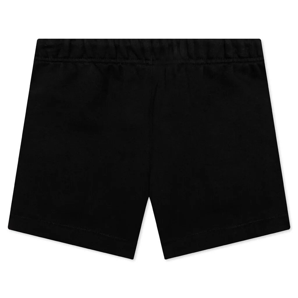 Kids Sweatshort - Jet Black