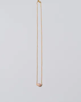 Lagniappe Pearl Necklace - Blush