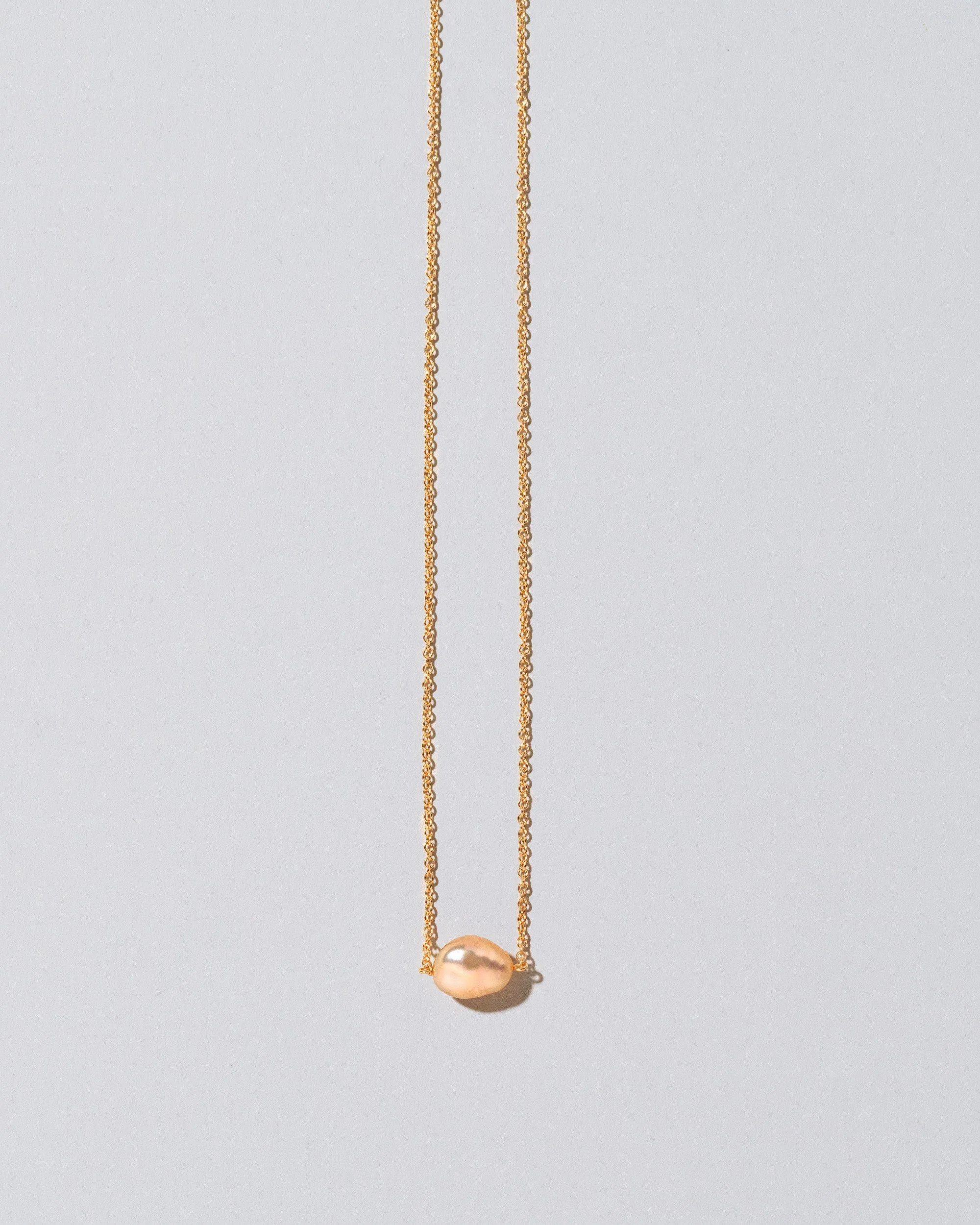 Lagniappe Pearl Necklace - Blush