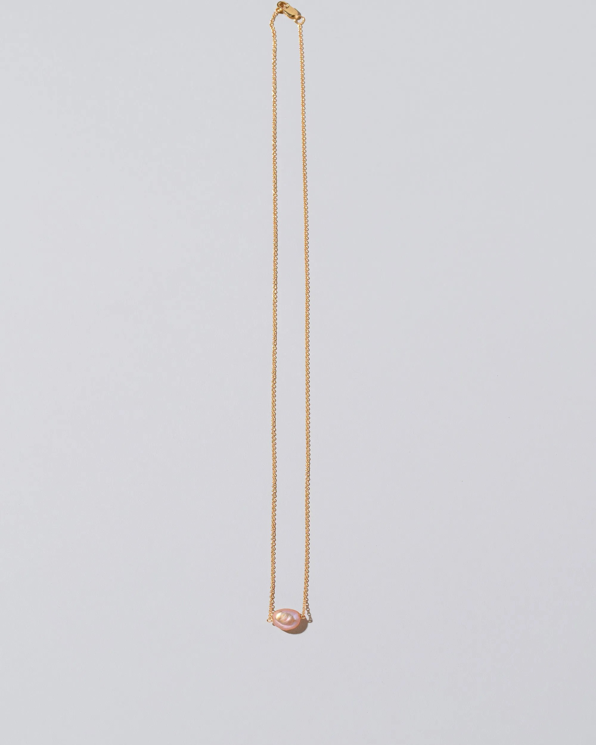 Lagniappe Pearl Necklace - Blush