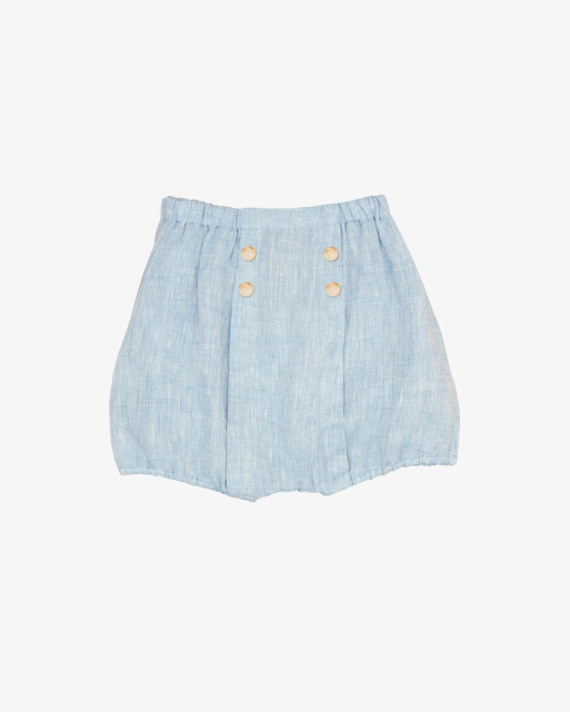 Linen Fancy Boy Shorts