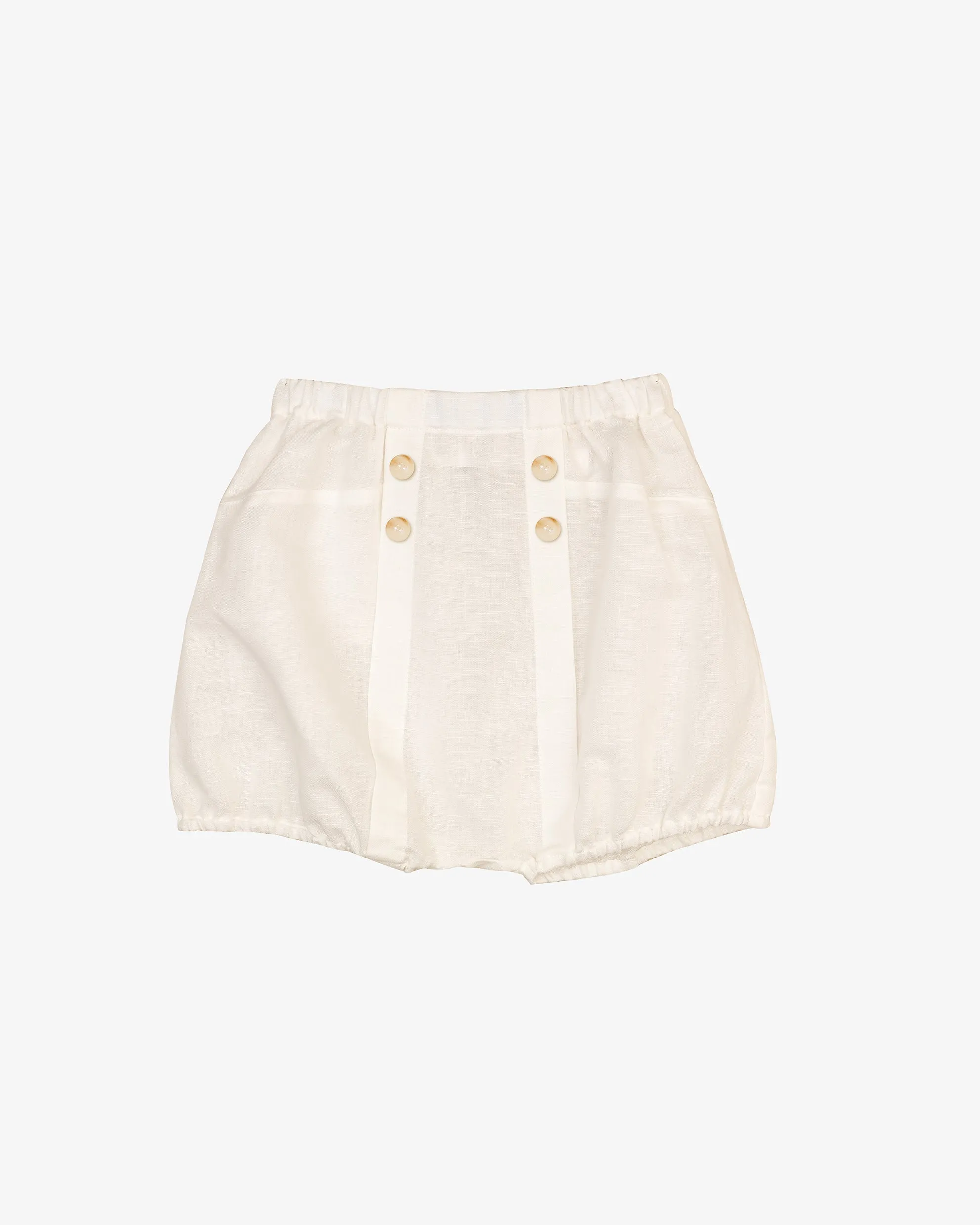 Linen Fancy Boy Shorts