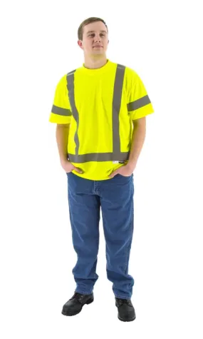 Majestic 75-5303 Hi-Vis Short Sleeve Shirt ANSI 3 R