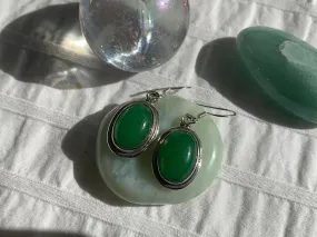 Nephrite Jade Brea Earrings