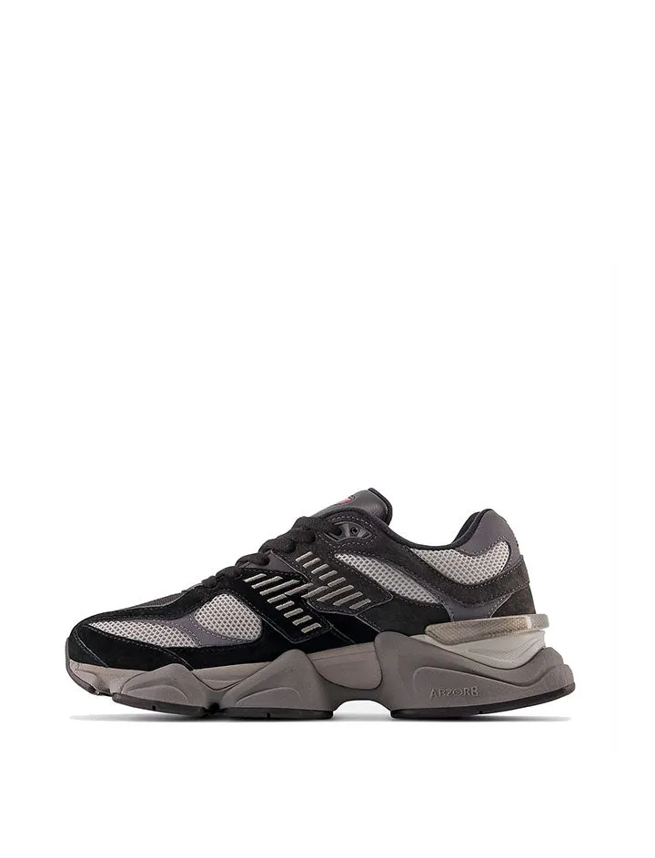 New Balance Womens 9060 Trainers Black / Castlerock / Rain Cloud