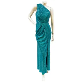 One Shoulder Sequin Gown