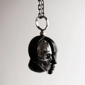 Oracle Skull pendant - black