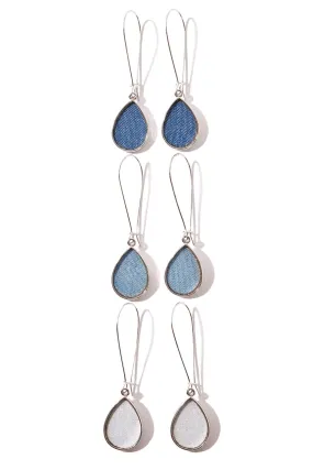 Oval Earring 3 Set Collection