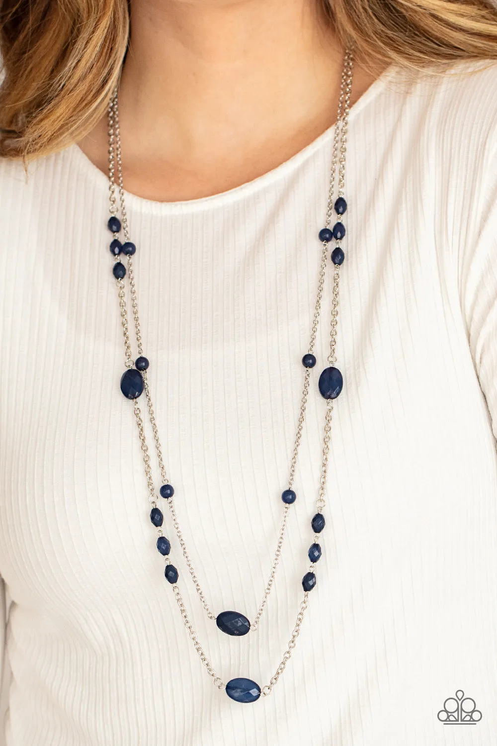 Paparazzi Day Trip Delights - Blue Necklace