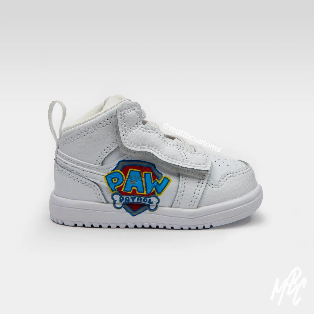 Paw Patrol - Jordan 1 Mid Toddler - UK 3.5 TDL