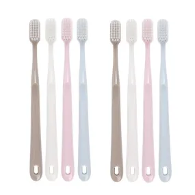 RAOYI Ceramic Nano Toothbrushes - Set of 2 with Handheld Design