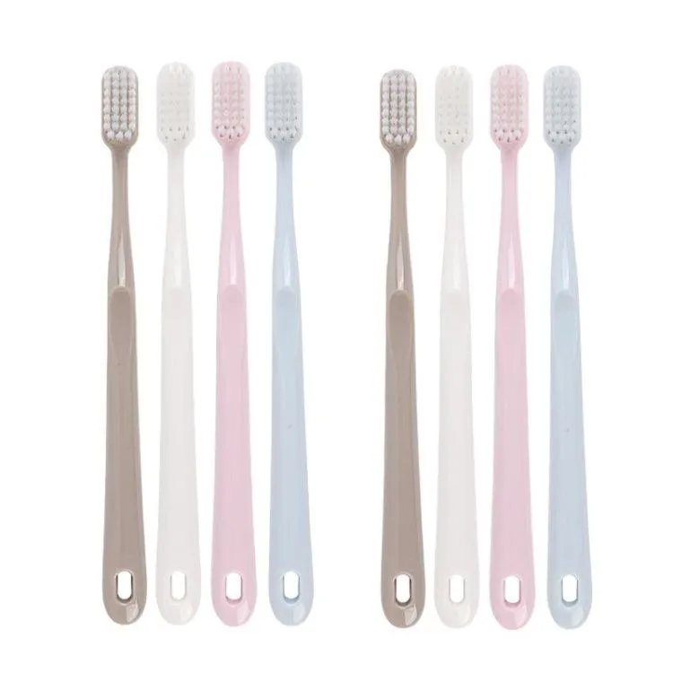 RAOYI Ceramic Nano Toothbrushes - Set of 2 with Handheld Design