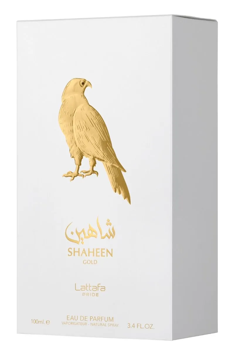 SHAHEEN Gold By LATTAFA PRIDE Eau De Parfum Spray 3.4 oz 100 ml