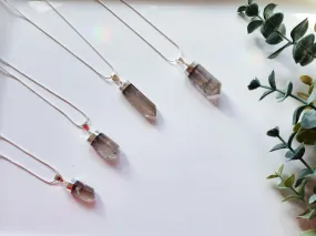 Smoky Quartz Sterling Necklace