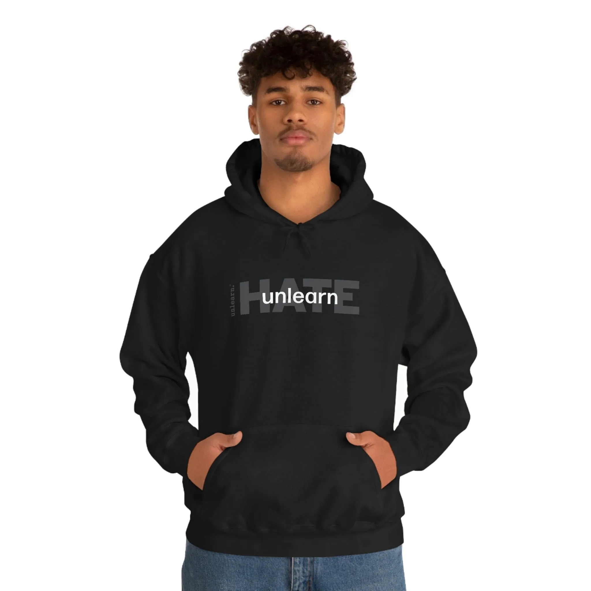 Stop Hate - Relaxed Fit Fleece Hoodie*