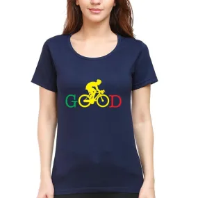 Swag Swami Women's  Cycling Good Motivation T-Shirt